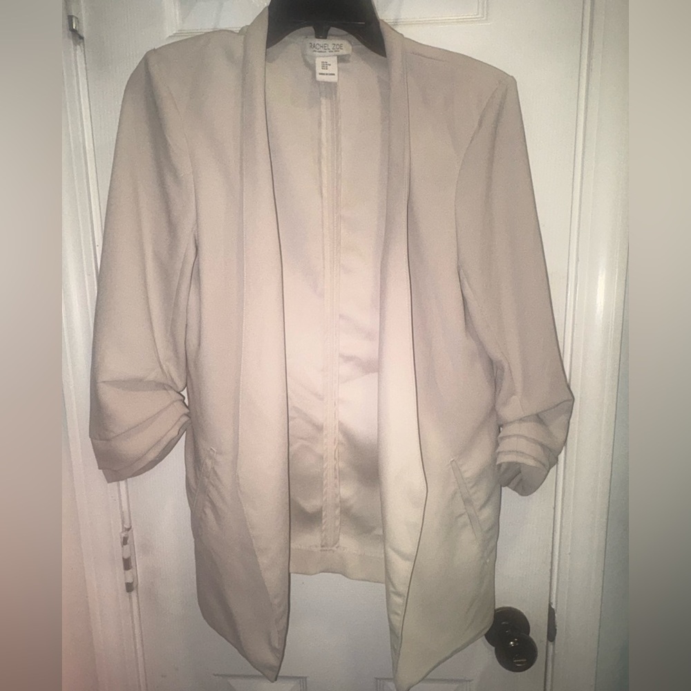 Rachel Zoe Cream Trench Coat